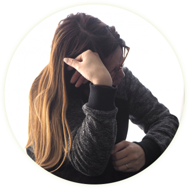 気分の落ち込み、気力低下、不安感、不眠